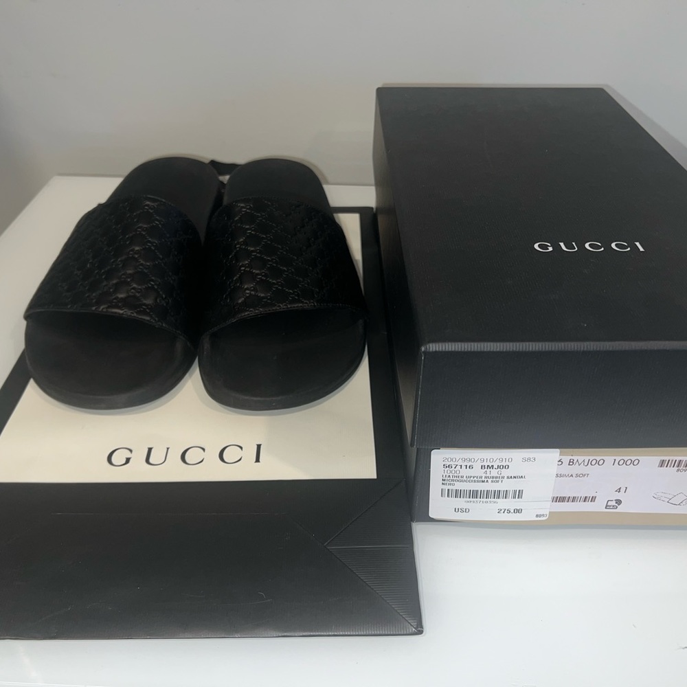 Authentic Gucci Slides - Picture 5 of 13